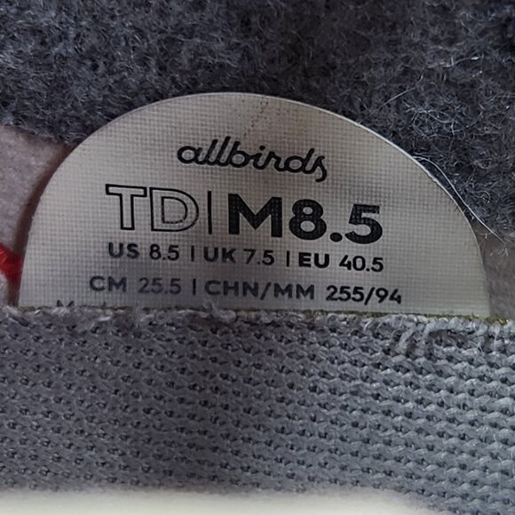 Allbirds Tree Dasher 2 Mens Running Shoes Sneakers - Picture 9 of 9